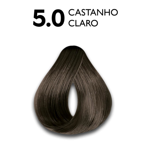 Kit Coloração 5.0 - Castanho Claro