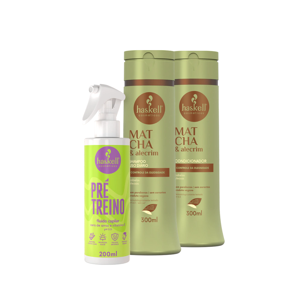 Kit Pré-Treino + Matcha (3 itens)