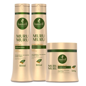 Kit Murumuru Shampoo, Condicionador e Máscara 500ml